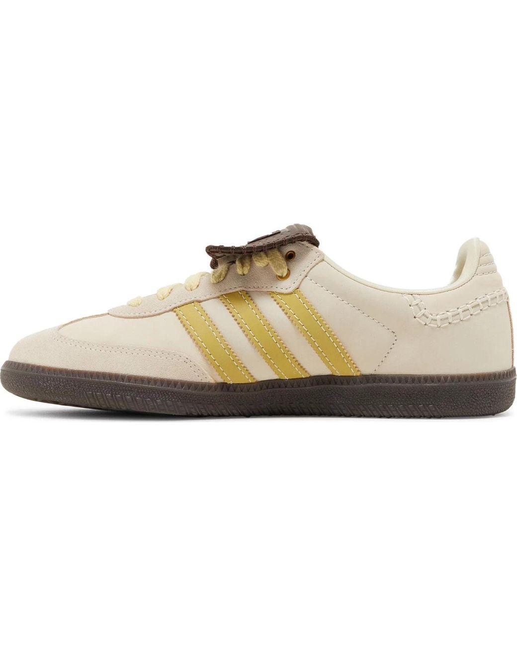 Adidas x Wales Bonner Samba Cream/ Yellow Sneakers - Farfetch