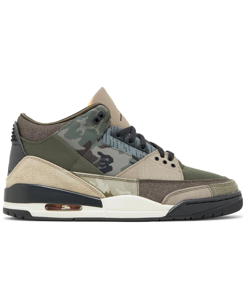 Nike Jordan 3 Retro Patchwork Camo in Black | Lyst