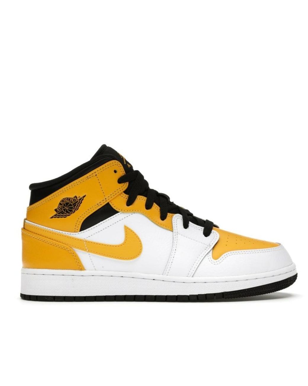 Nike Jordan 1 Mid University Gold (gs) in Yellow | Lyst