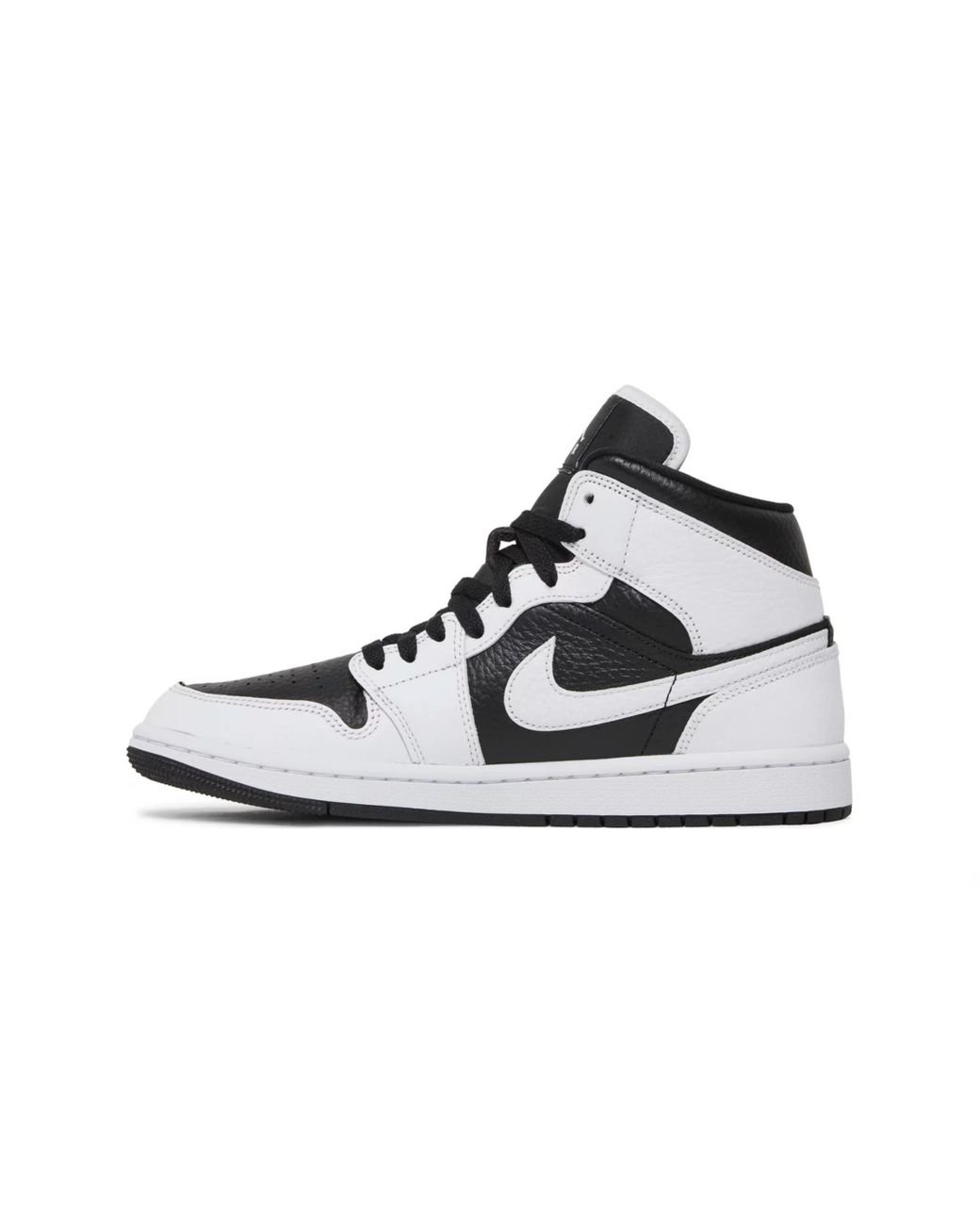 Nike Jordan 1 Mid Split Black White (w) | Lyst