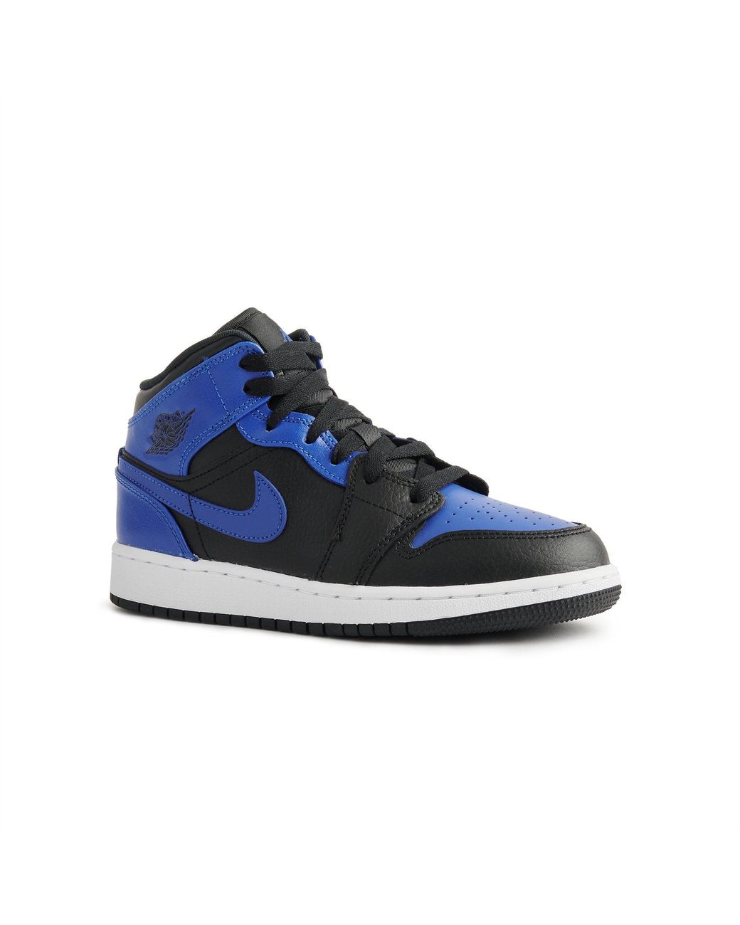 Nike Jordan 1 Mid Hyper Royal (gs) in Blue | Lyst