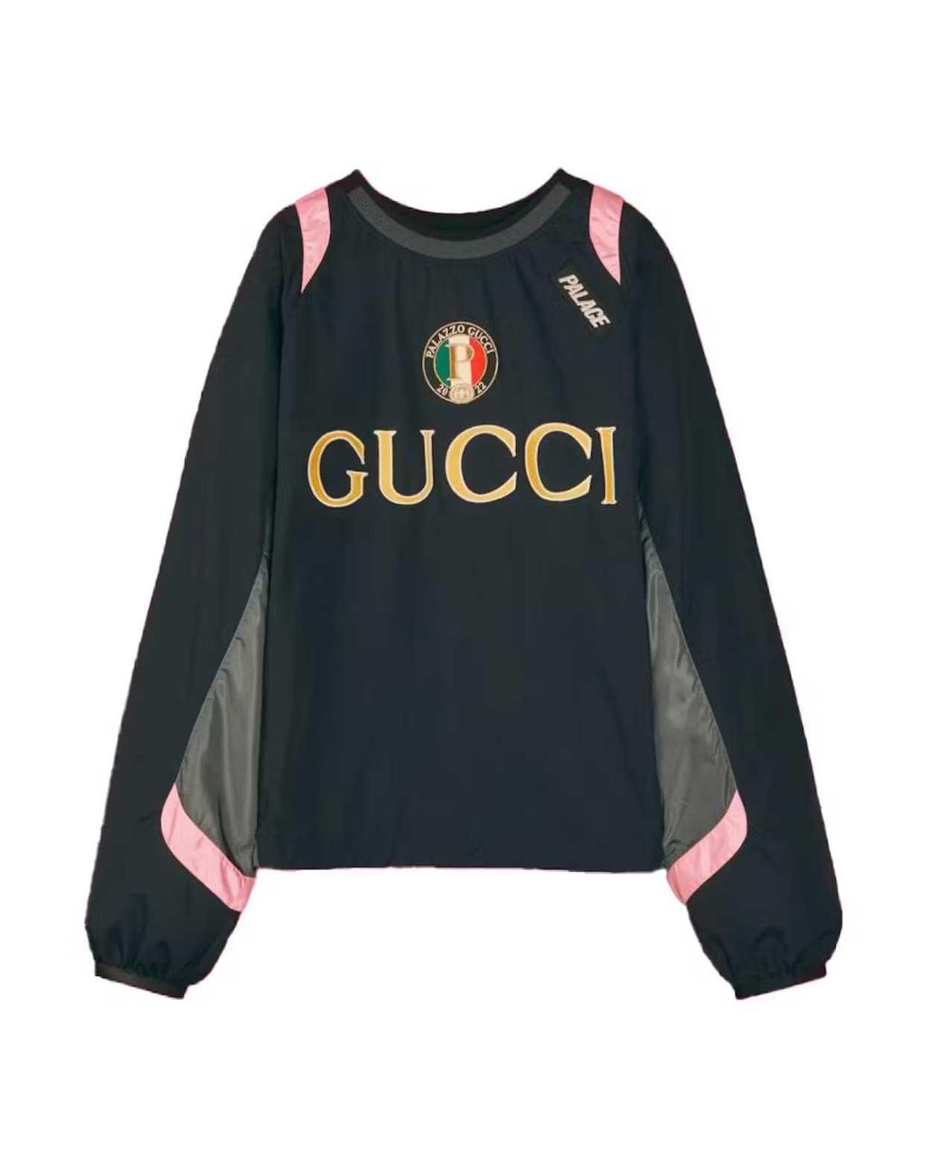Palace X Gucci Nylon Patches Track Jacket Black | Lyst