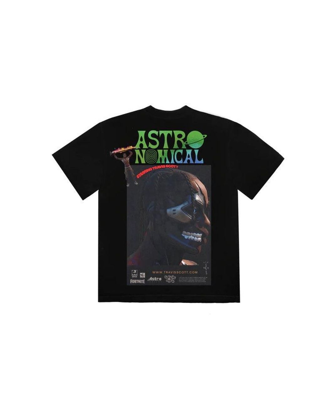 Travis Scott Sicko Event Ii T shirt Black Lyst