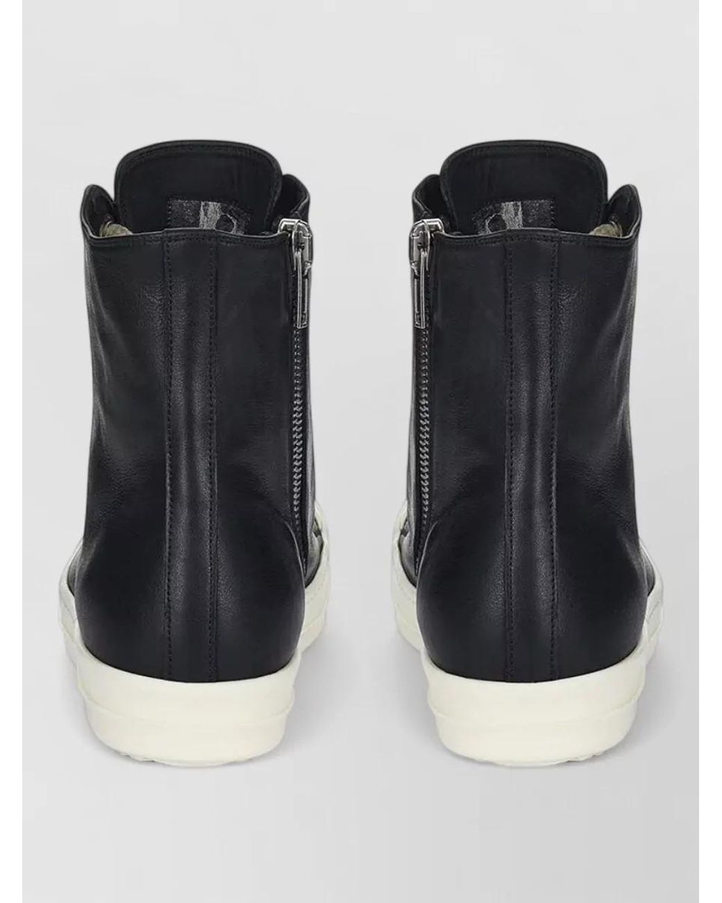 Rick Owens Multicolor Leather High-Top Sneakers for men