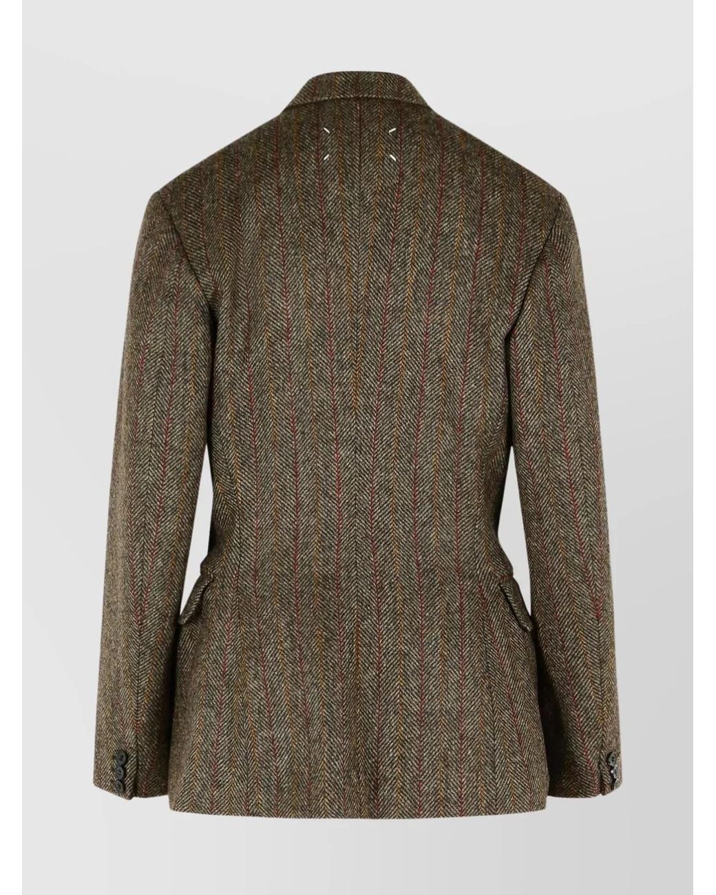 Maison Margiela Green Wool Blazer