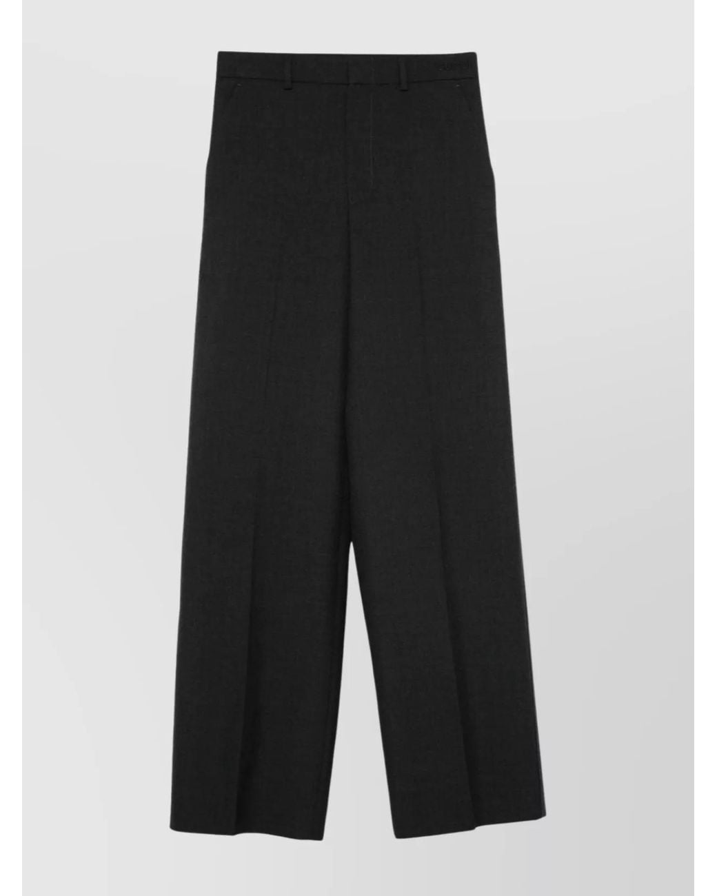 Gucci Black Wool Trousers