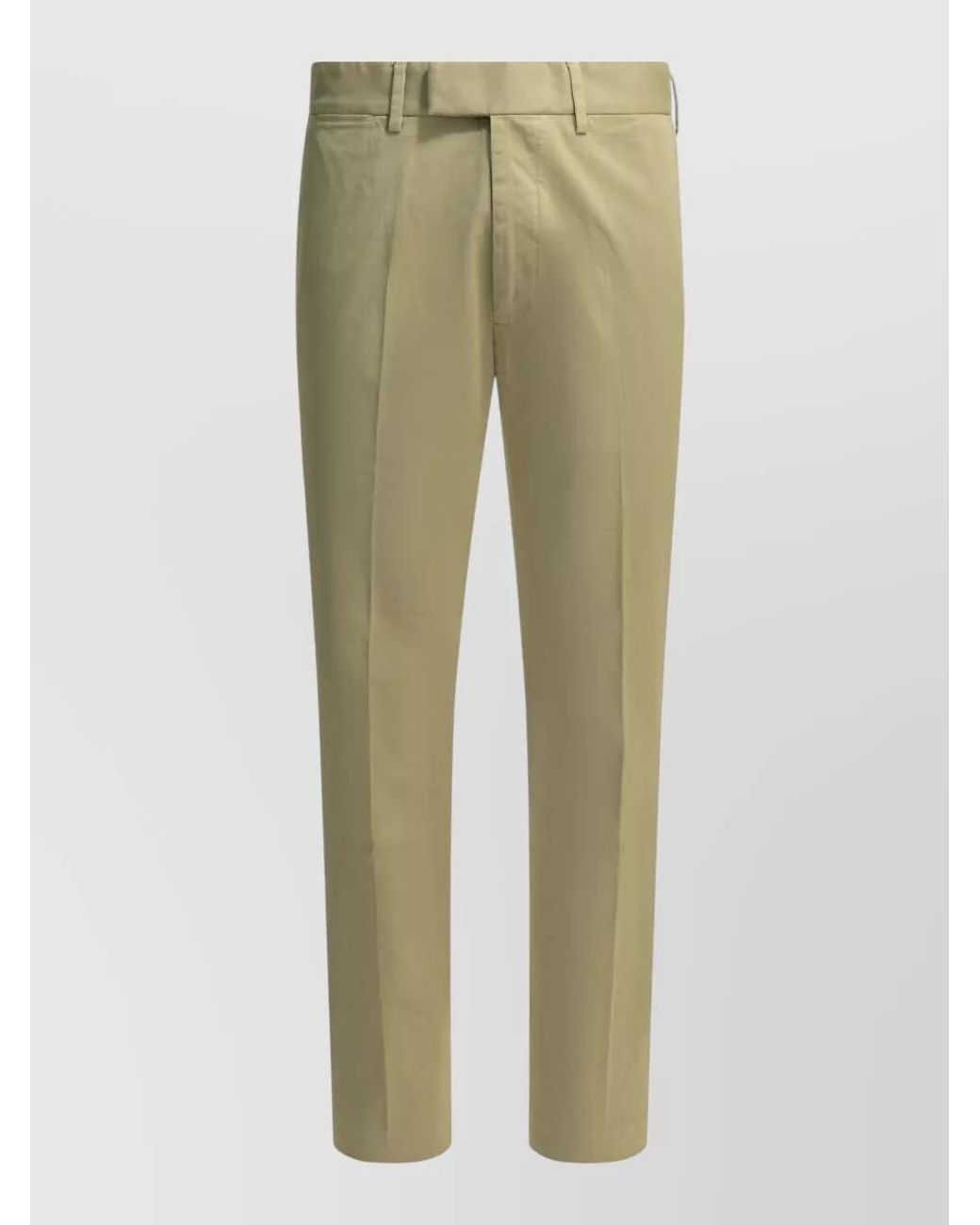 Tom Ford Green Straight-Leg Chino Trousers for men