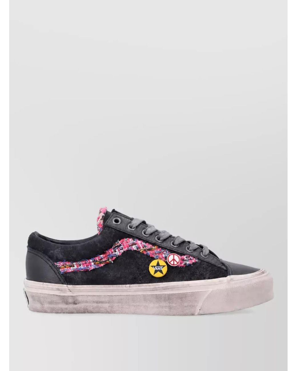 Vans Multicolor Lace-Up Low-Top Sneakers