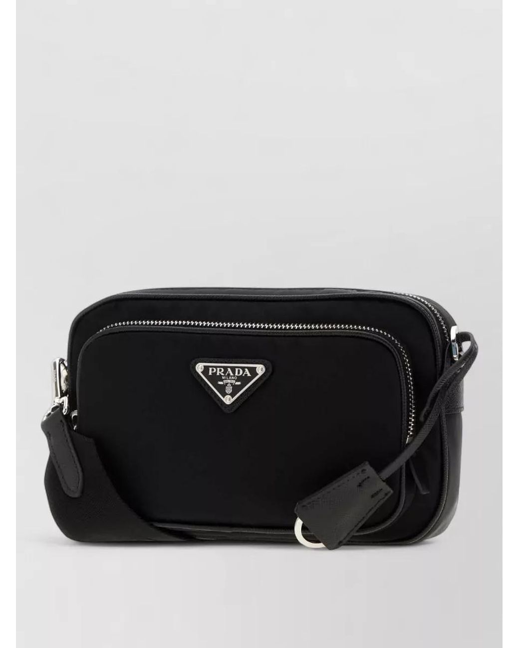Prada Black Re-Edition Recycled Polyamide Cross-Body Bag