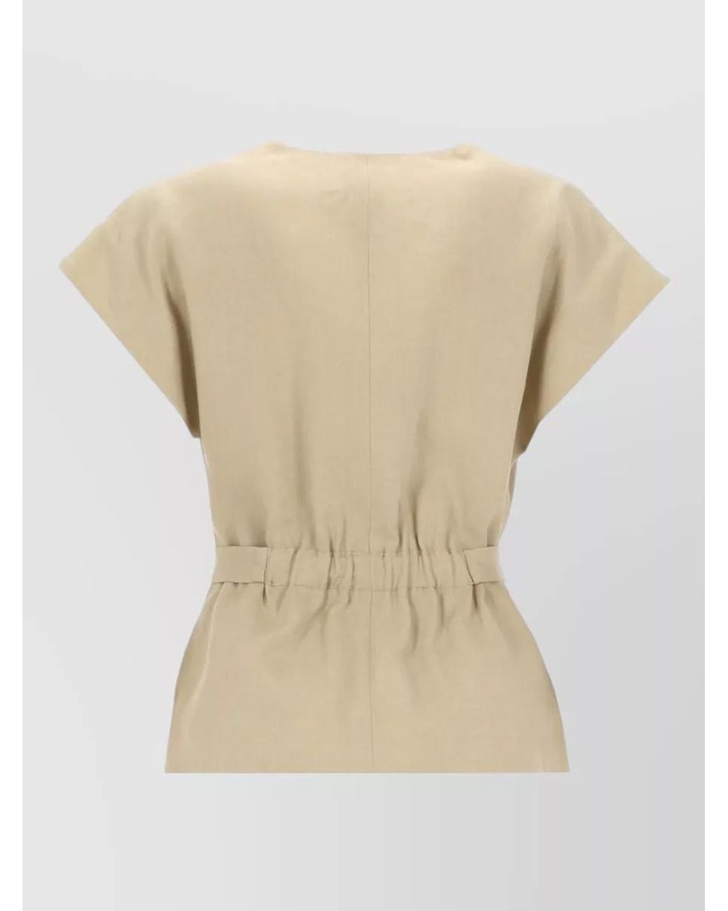 Paul Smith Natural Linen Belted Jacket