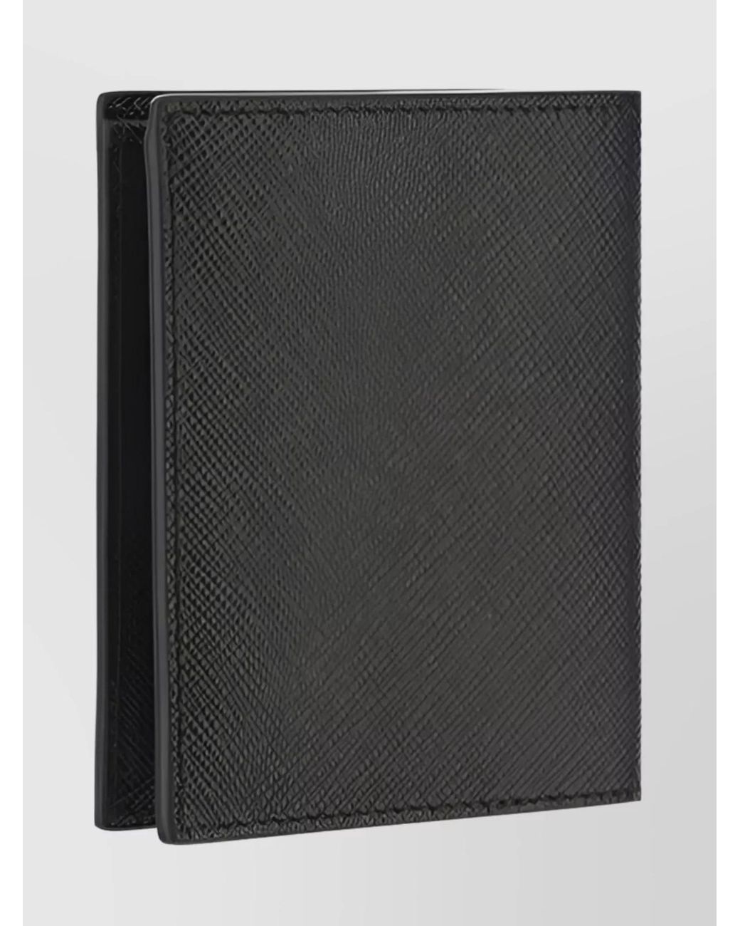 Prada Black Leather Wallet for men
