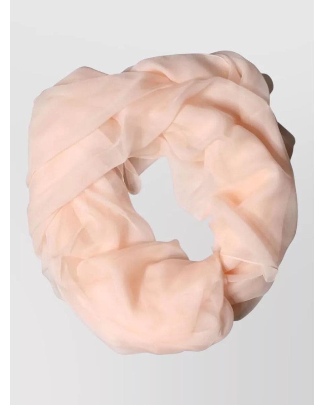 Dolce & Gabbana Pink Silk Scarf for men