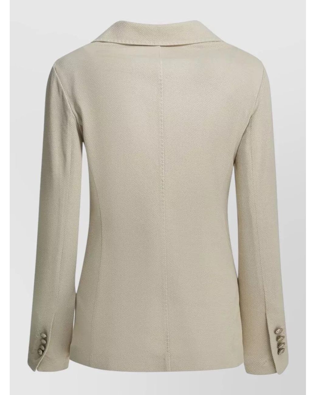 Circolo 1901 Natural Cotton Suit Jacket