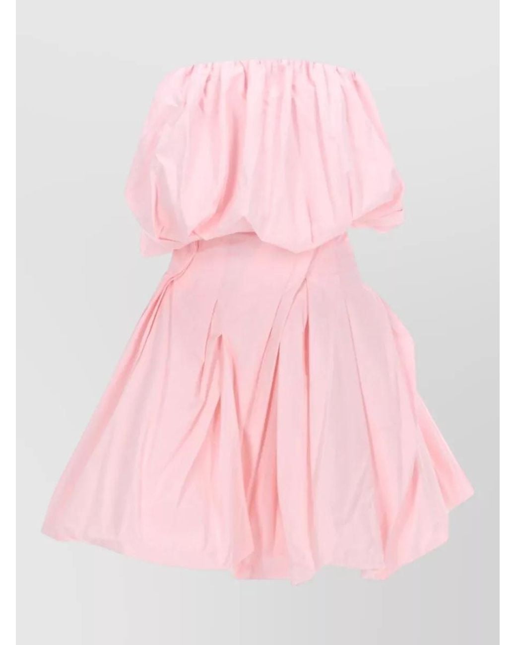 Magda Butrym Pink Cotton Mini Dress