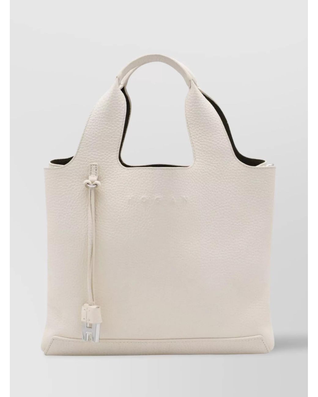Hogan Natural Leather Tote Bag