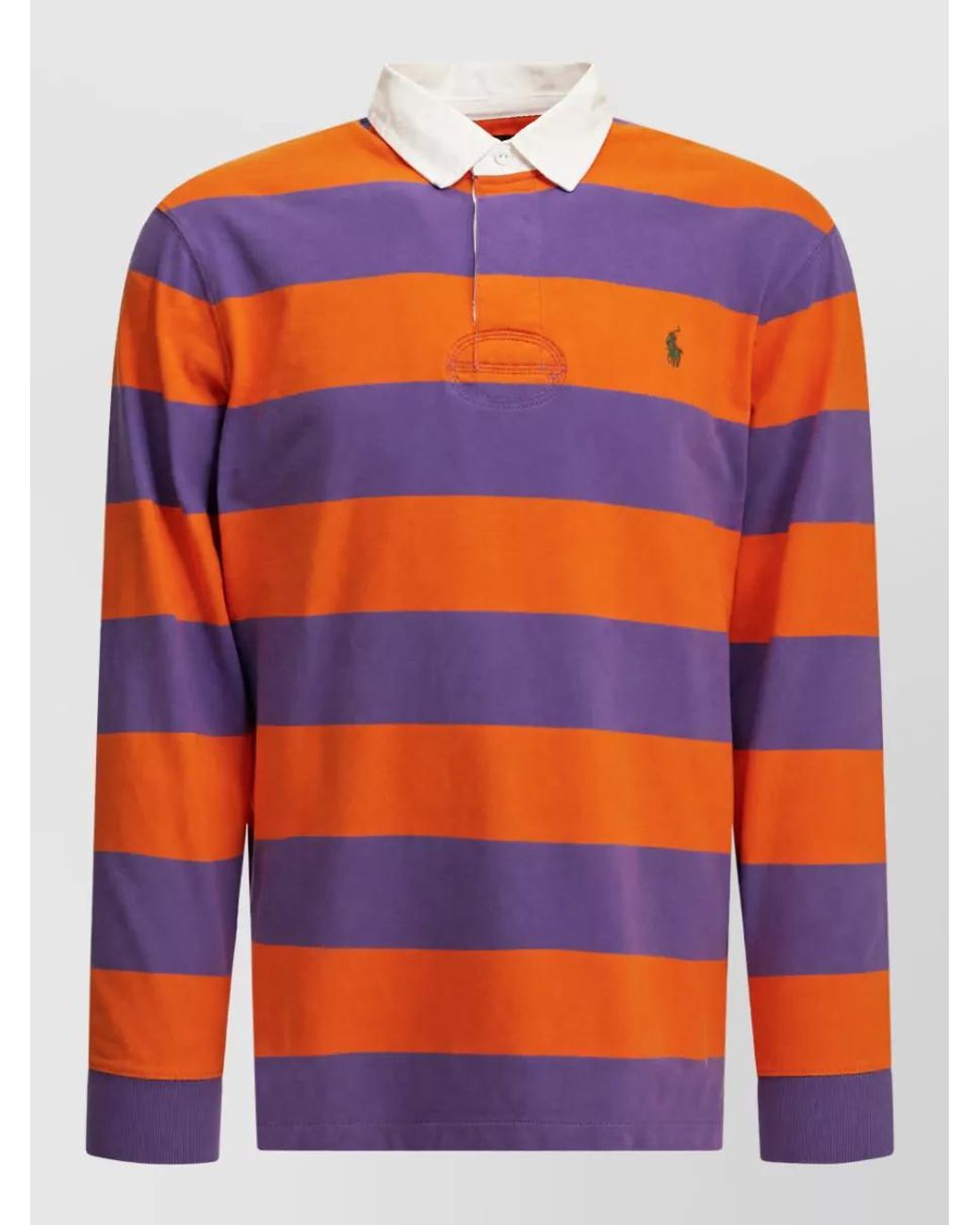 Polo Ralph Lauren Orange Rugby Button-Down Polo Shirt for men