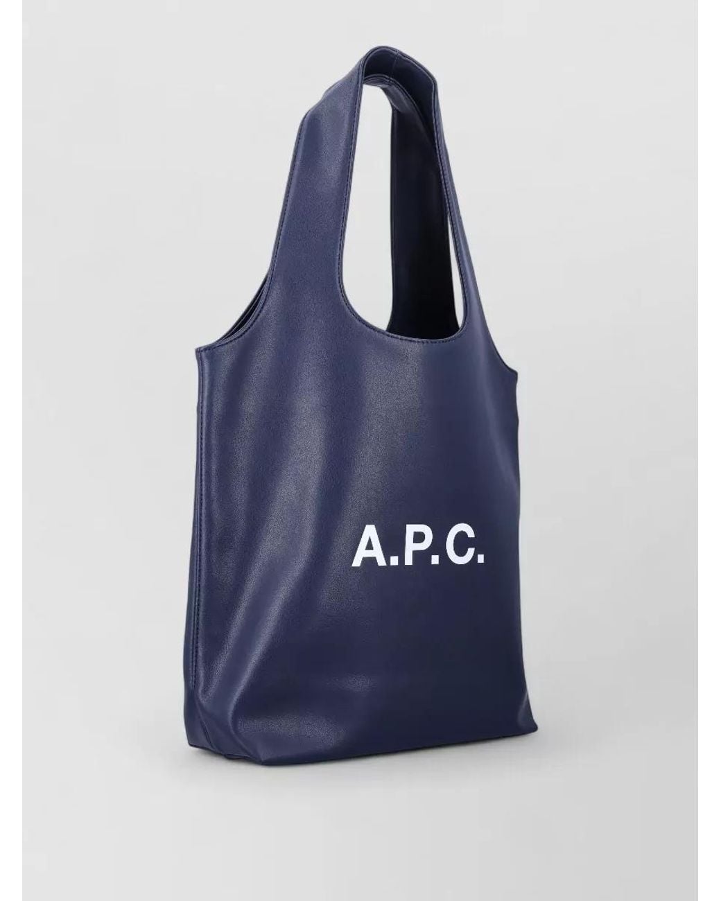 A.P.C. Blue Ninon Small Tote Bag
