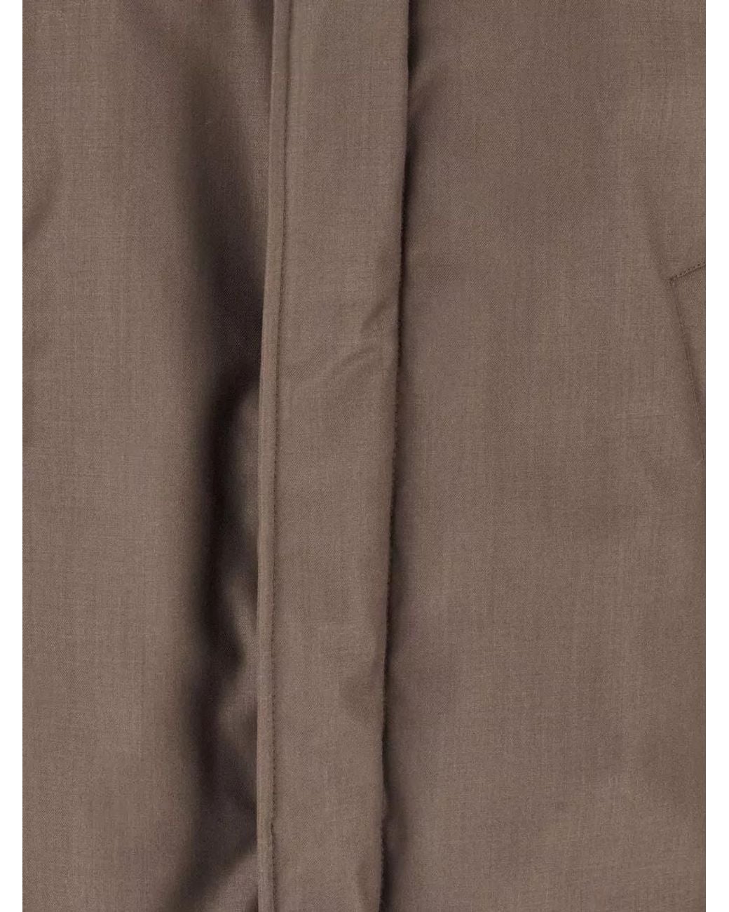 Herno Brown Down Padded Coat for men