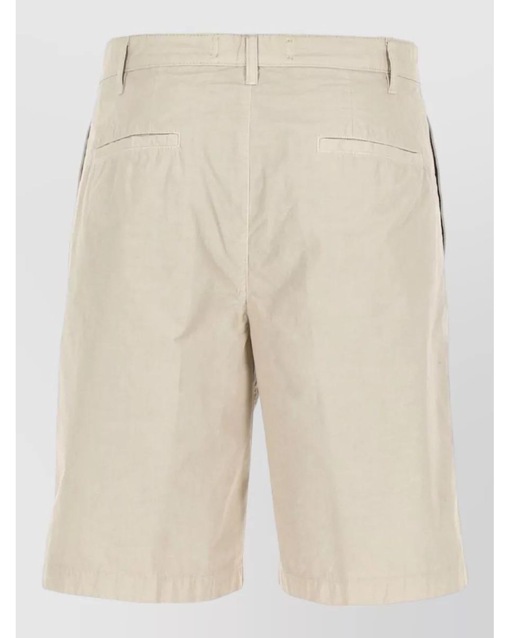 Aspesi Natural Cotton Shorts for men