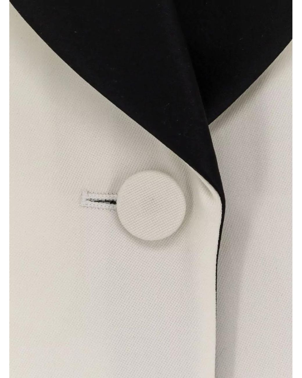 McQueen Natural Wool Fitted Blazer
