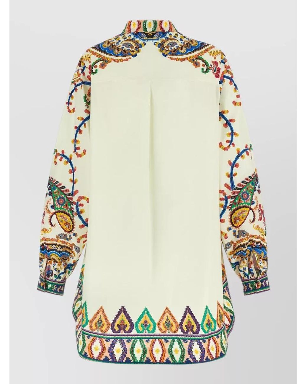 Etro Multicolor Printed Poplin Dress