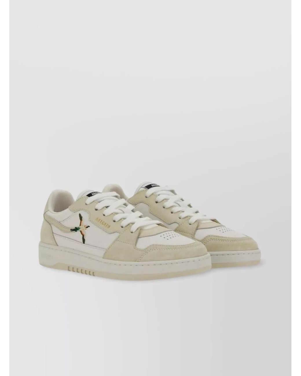 Axel Arigato Metallic Leather Low-Top Sneakers