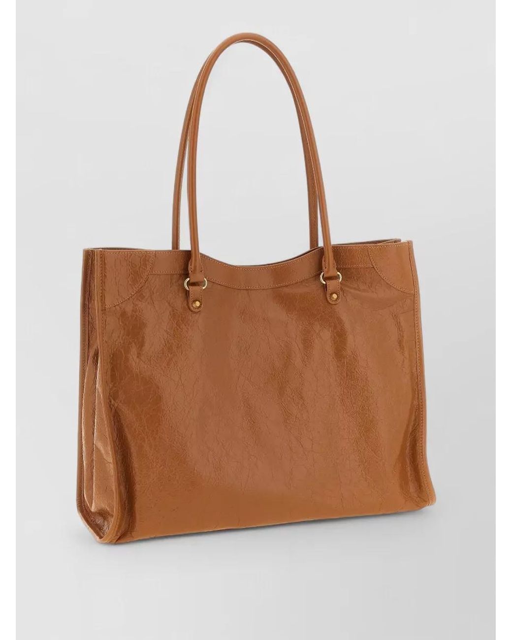 Balenciaga Brown Tote Bag Le City