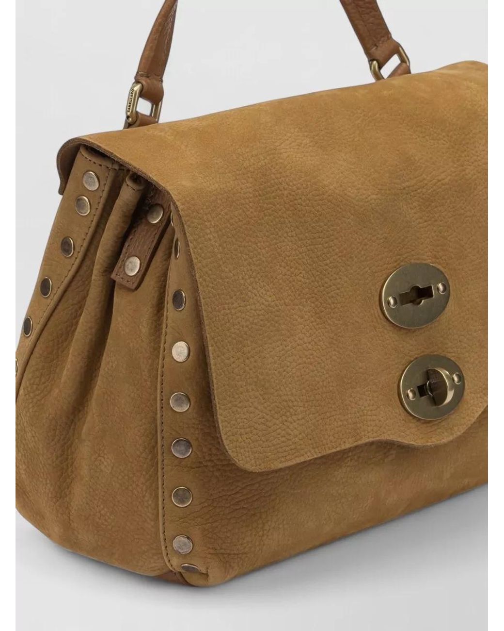 Zanellato Brown Leather Small Tote Bag