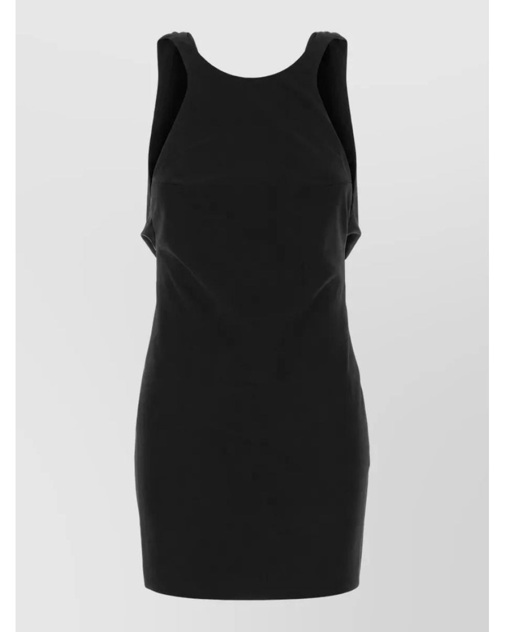 ANDAMANE Black Mini Dress