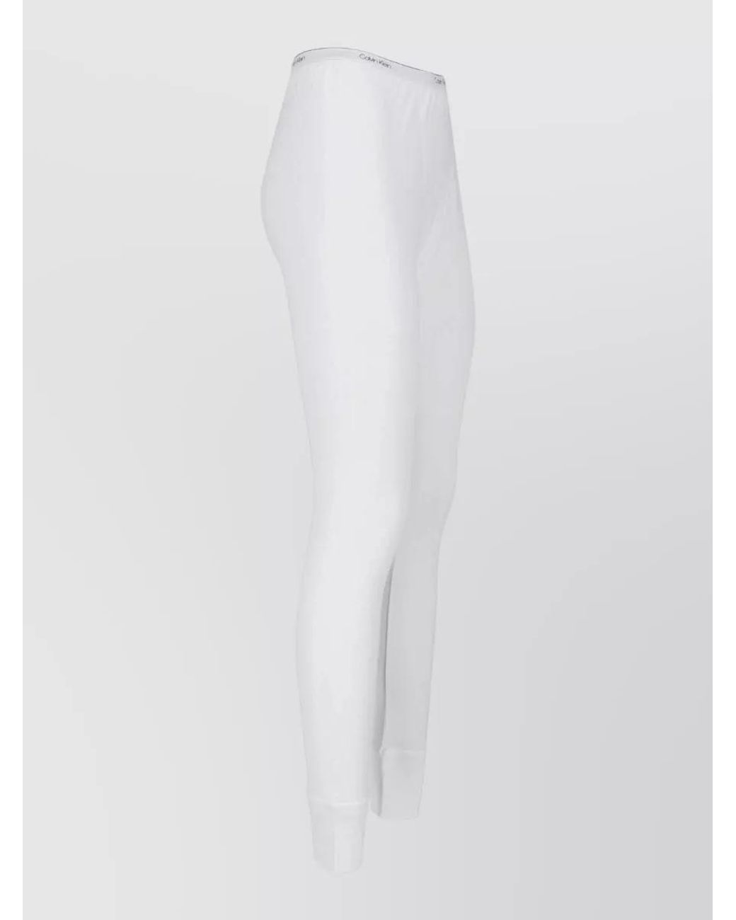 Calvin Klein Gray Straight-Leg Trousers