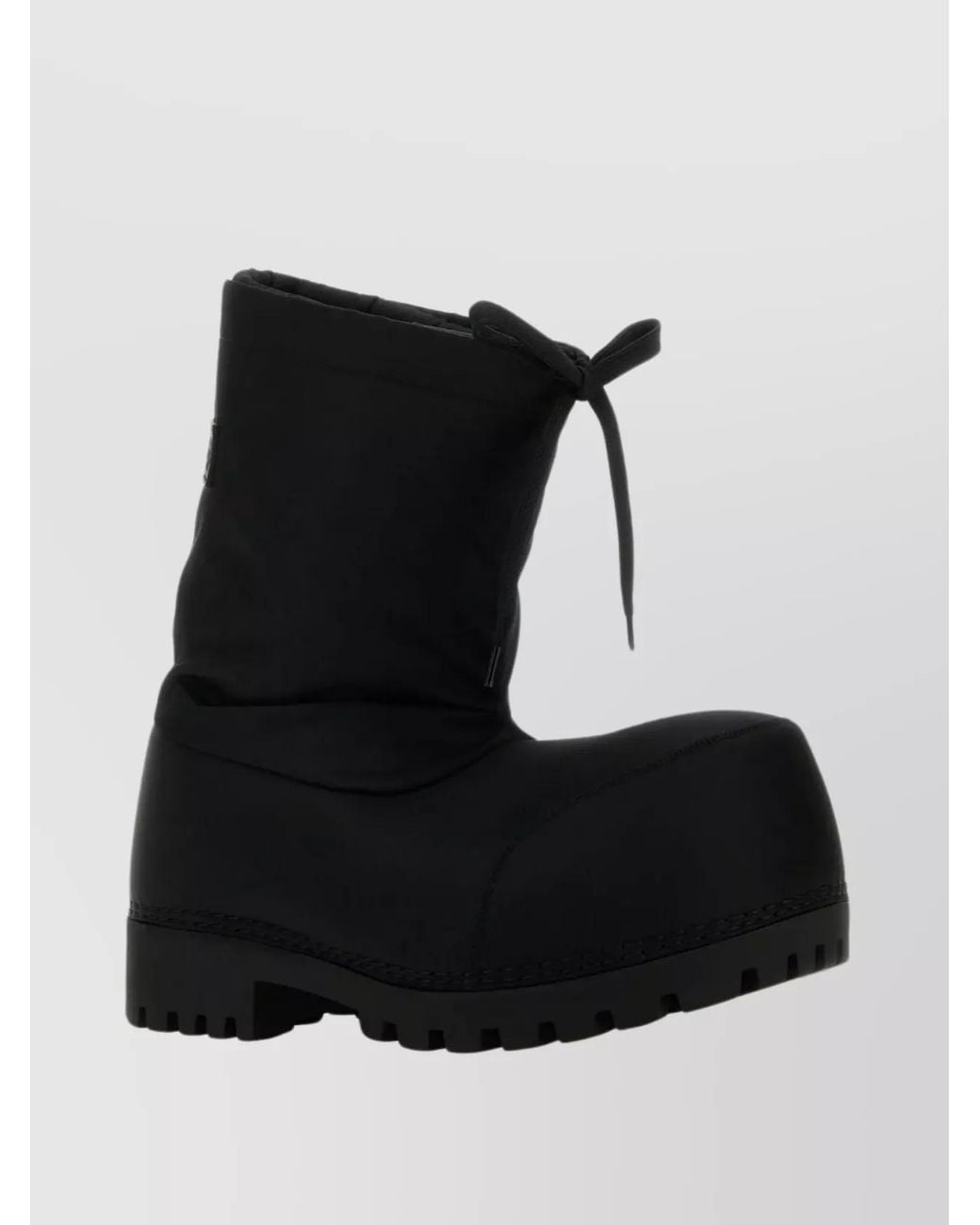 Balenciaga Black Padded Ankle Boots for men