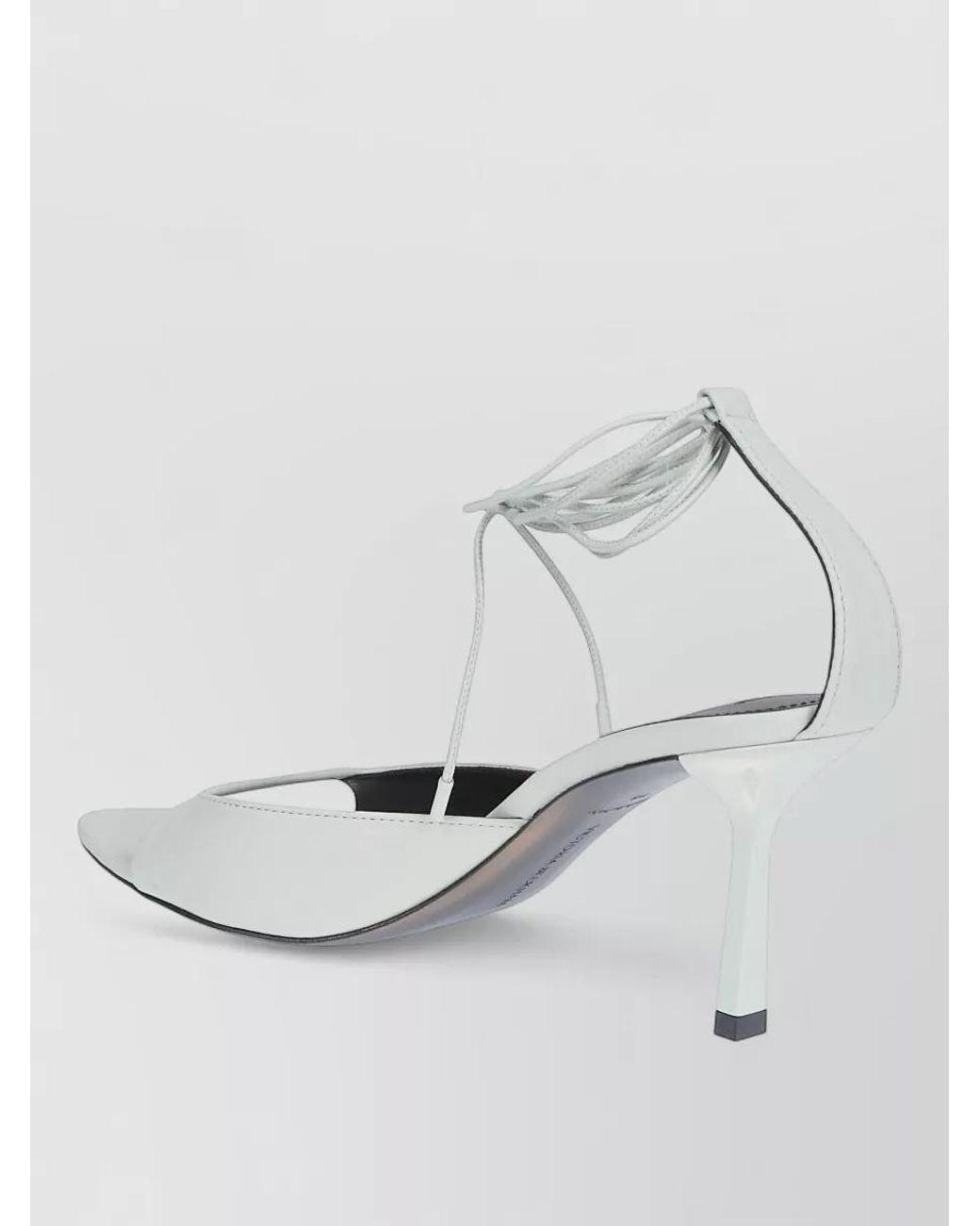 Victoria Beckham White 75Mm Eliza Stiletto Sandals