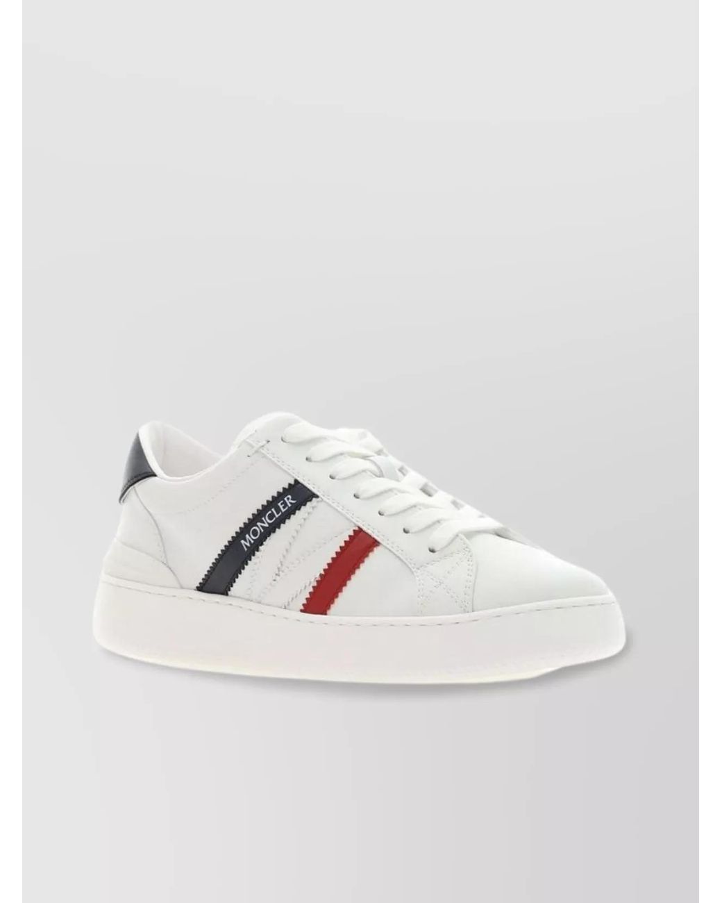 Moncler White Monaco M Sneakers
