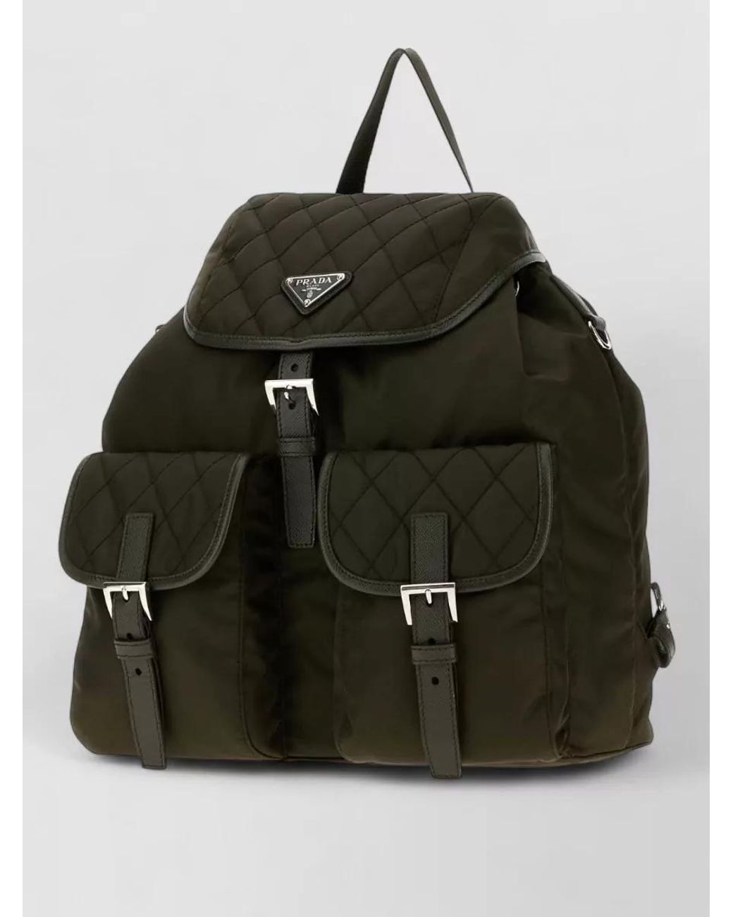 Prada Black Explore Recycled Polyamide Backpack