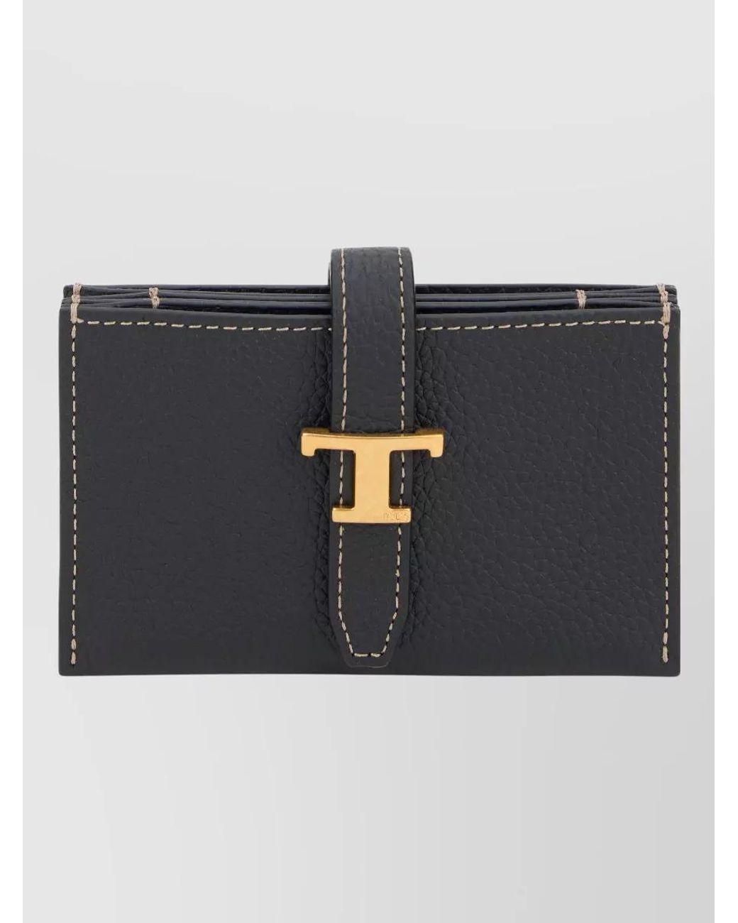 Tod's Black Leather Wallet