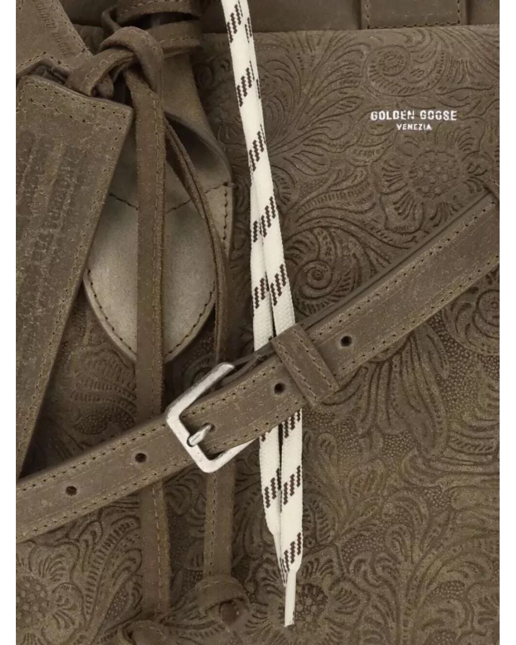 Golden Goose Deluxe Brand Brown Leather Tote Bag