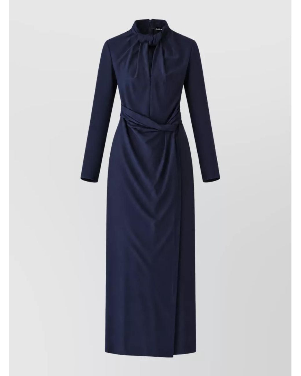 Giorgio Armani Blue Evening Blazer And Trousers Suit