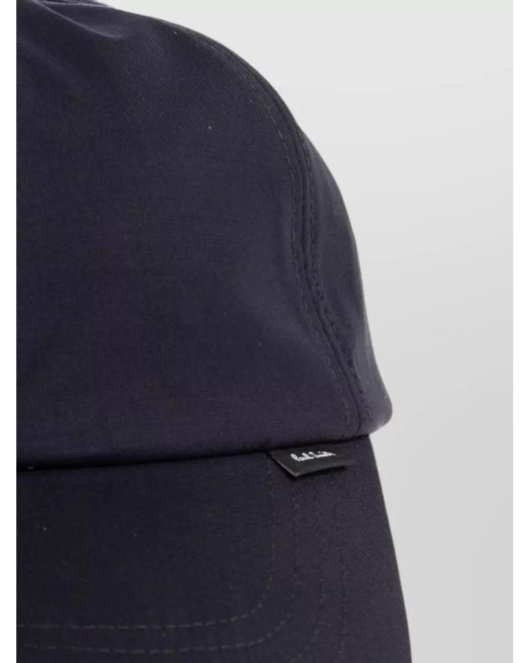 Paul Smith Blue Wool Baseball Cap for men