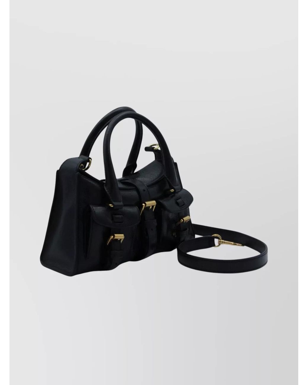Mulberry Black Calfskin Leather Crossbody Bag