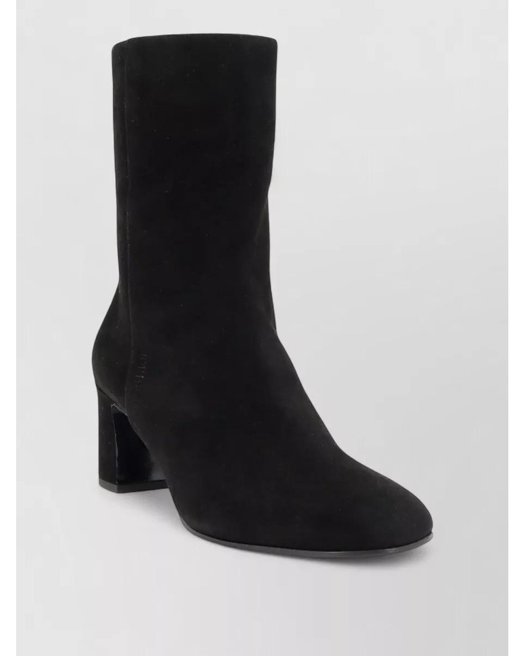 Jimmy Choo Black Suede Leather Boots