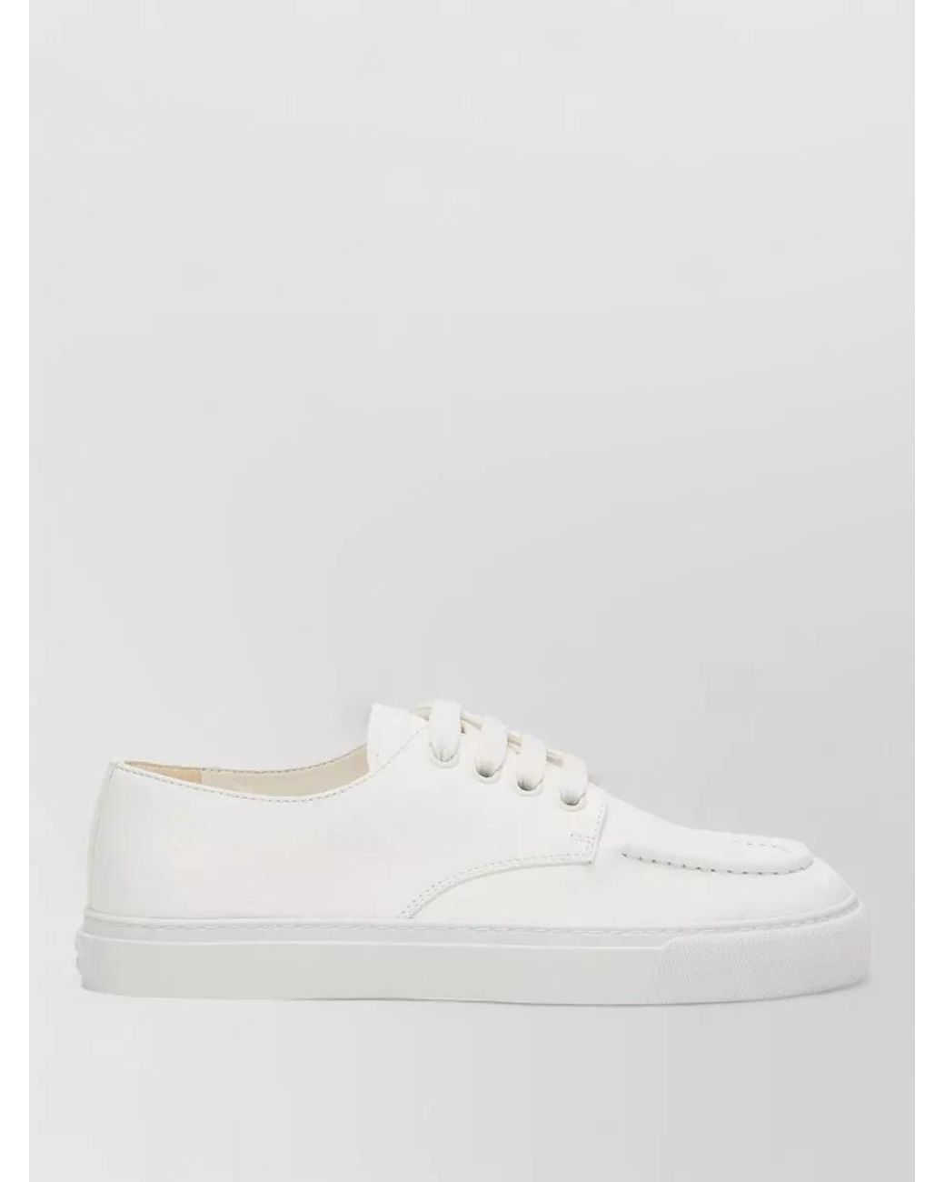 Prada White Low-Top Sneakers for men