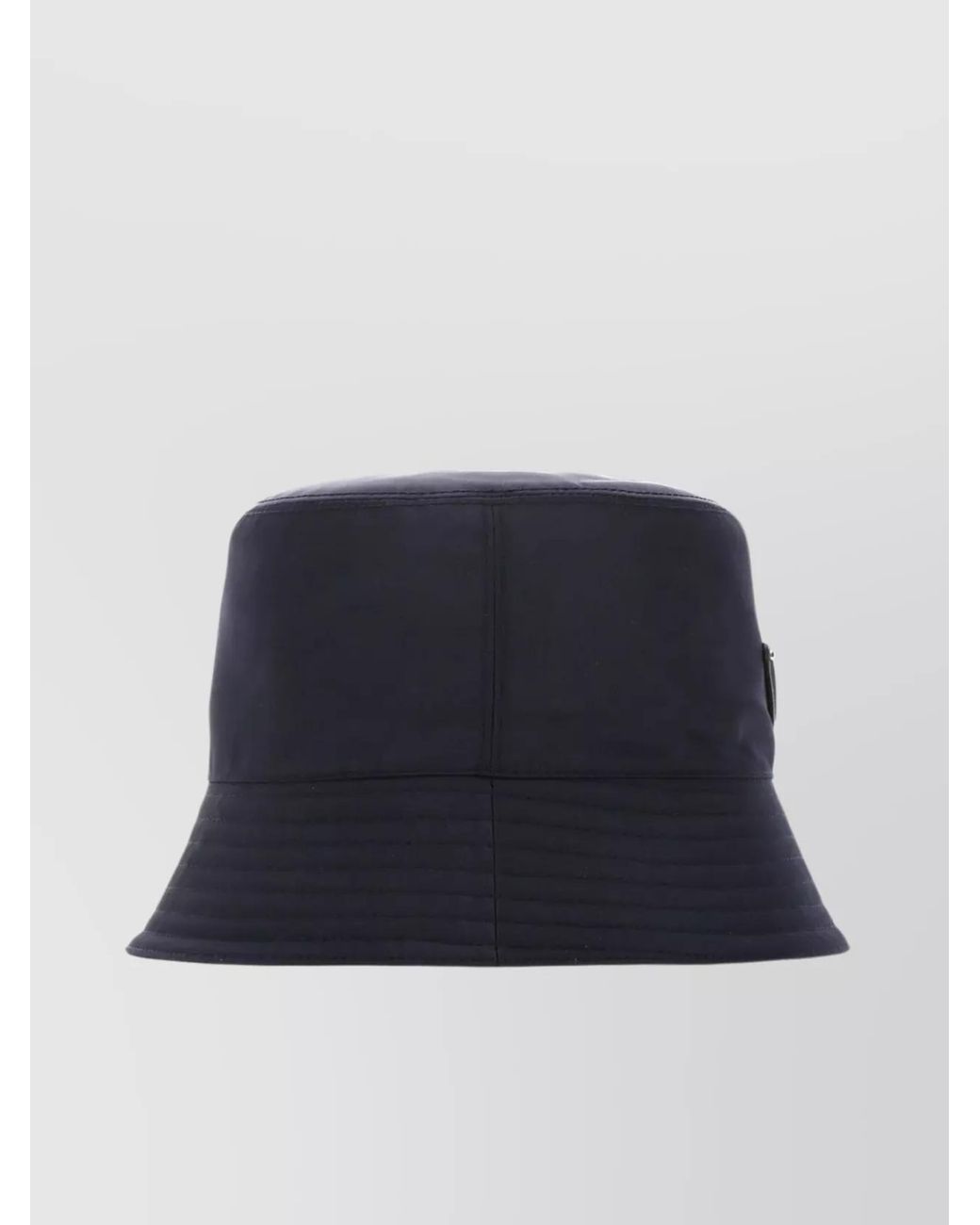 Prada Blue Recycled Nylon Bucket Hat for men