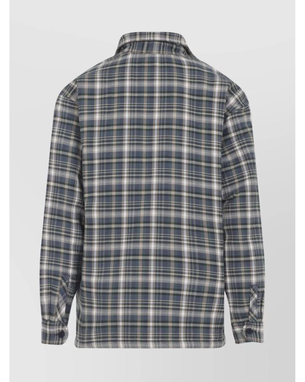 Carhartt Gray Checked Shirt Jacket for men