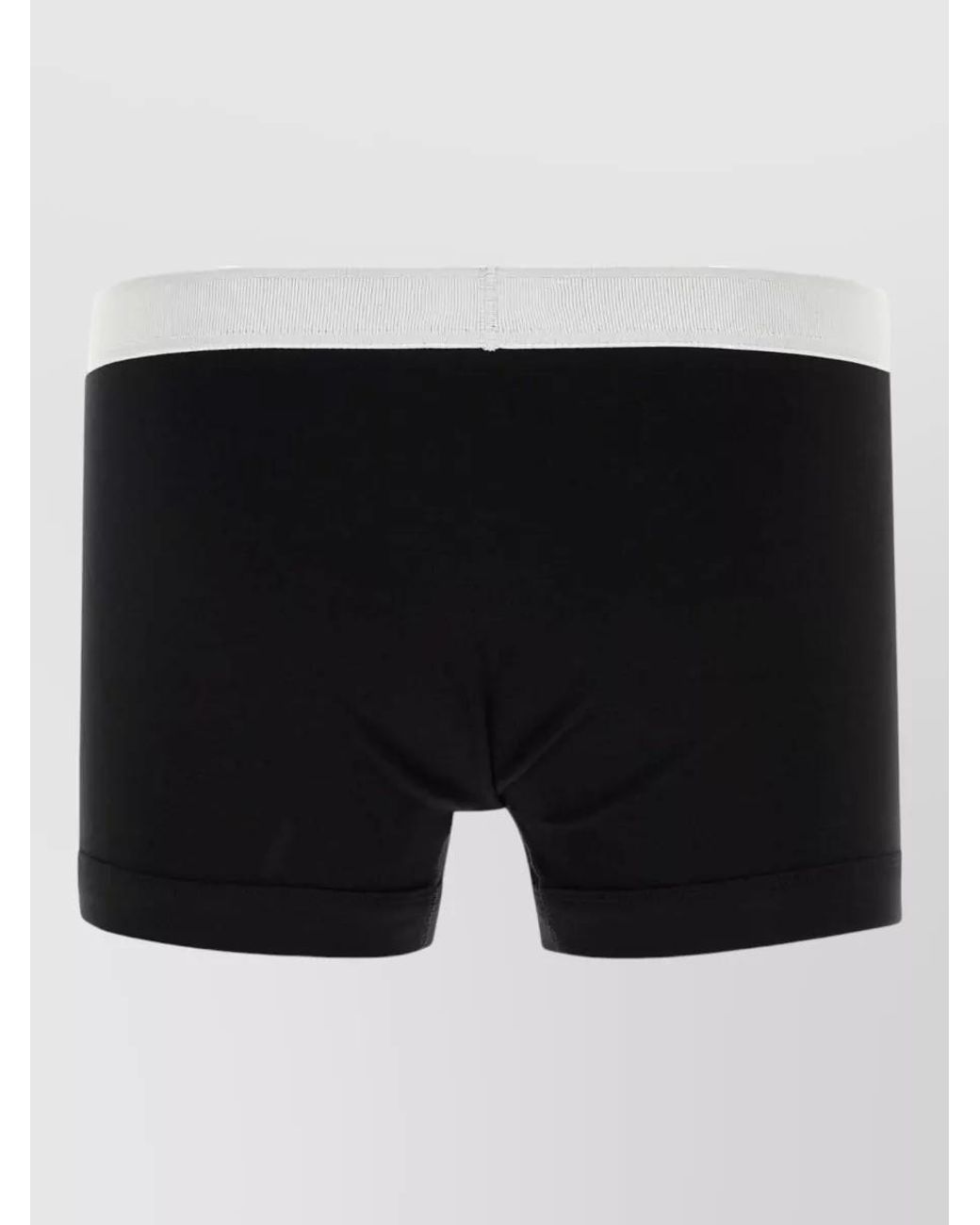Tom Ford Black Stretch Cotton Boxer Set Elastic Waistband for men