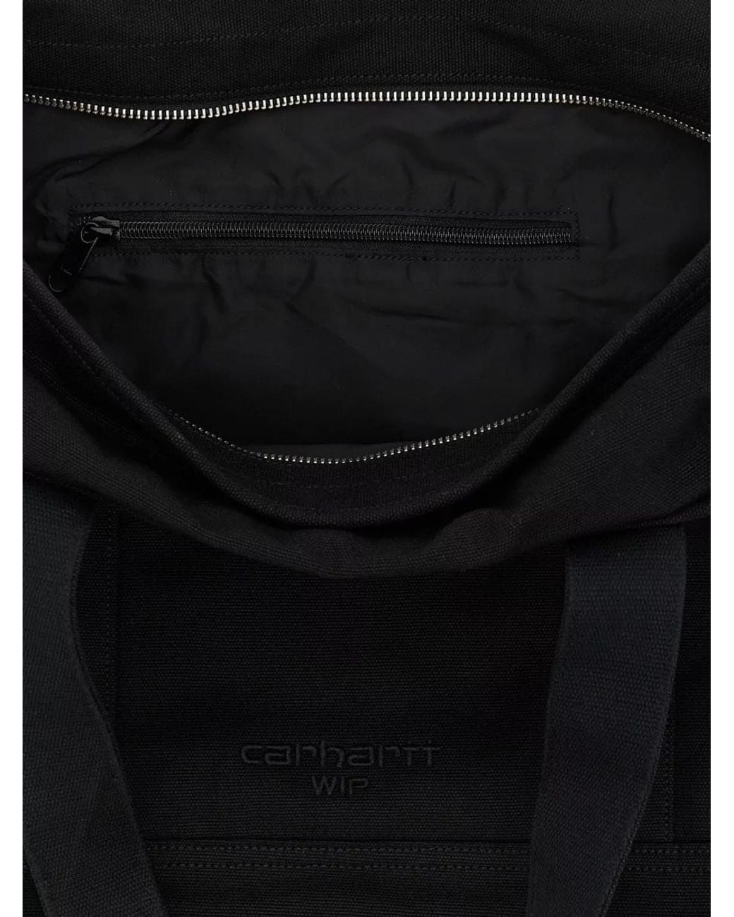 Carhartt Black Canvas Shopping Bag for men