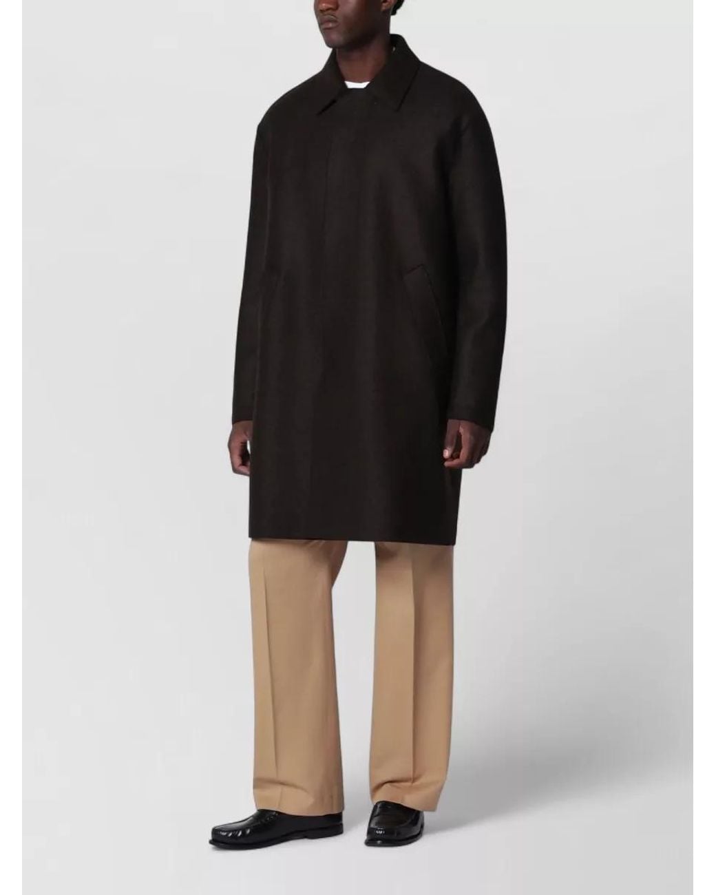 Harris Wharf London Black Jacket for men