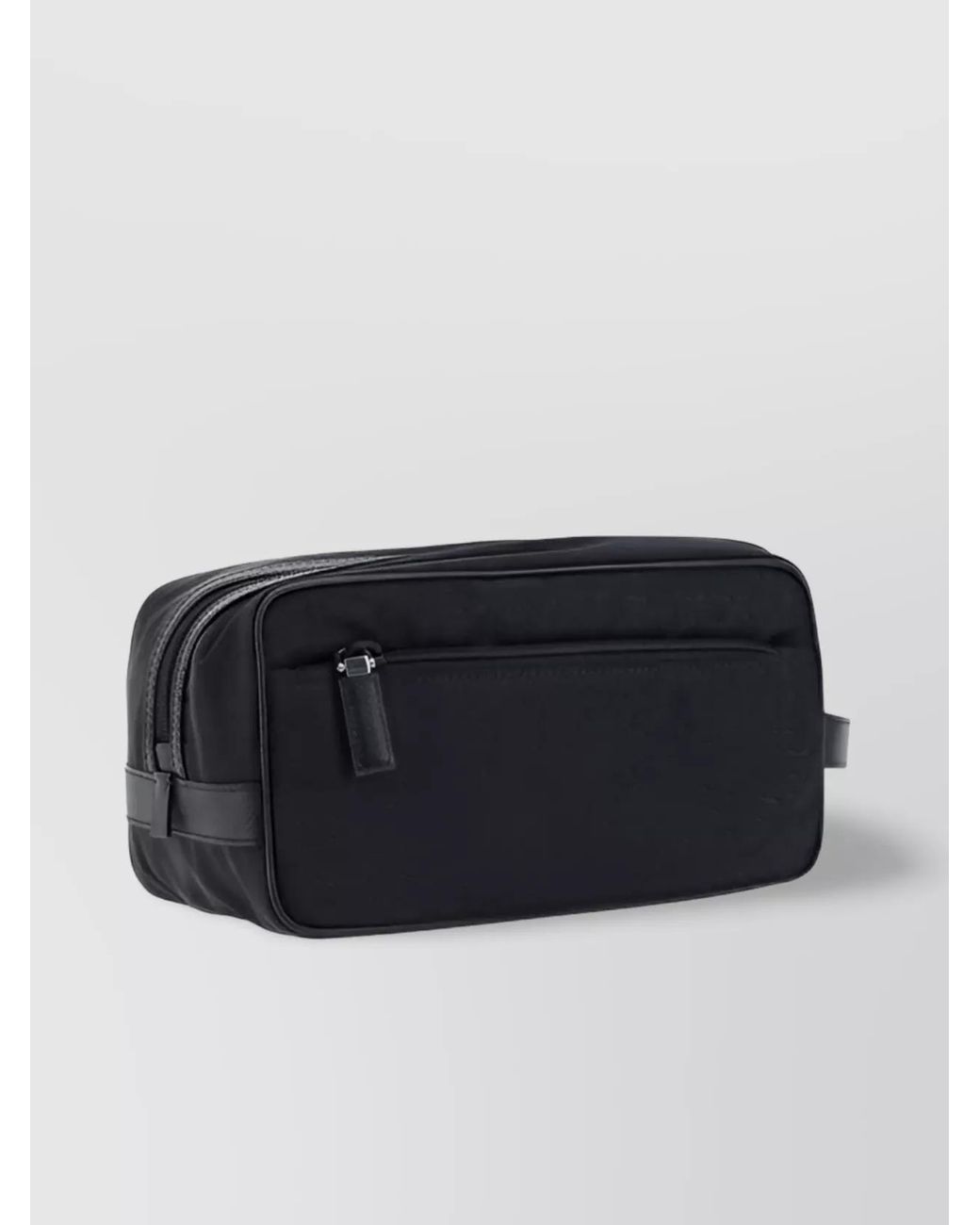 Prada Black Nylon Travel Pouch for men