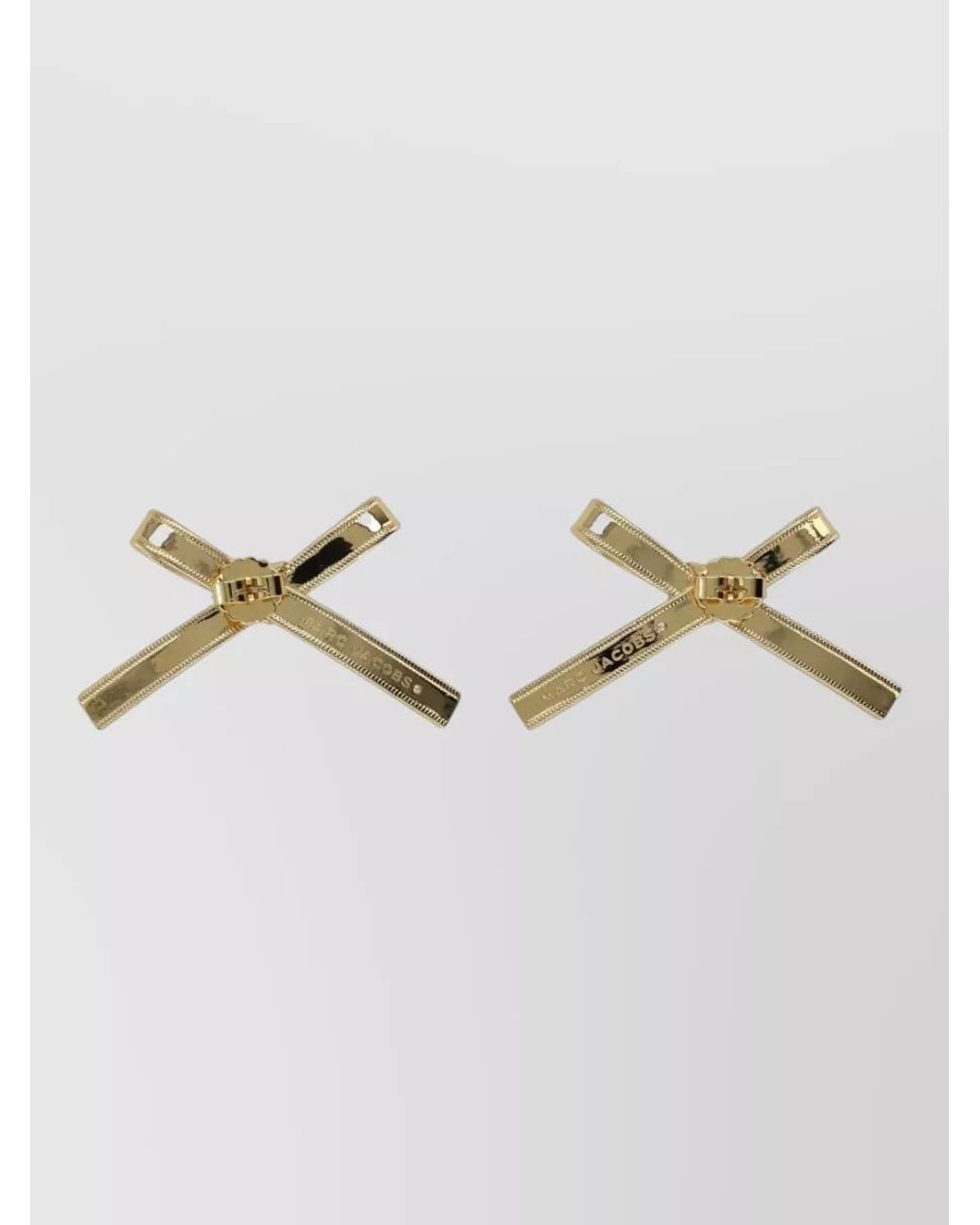 Marc Jacobs Metallic Zirconia Bow Brooch