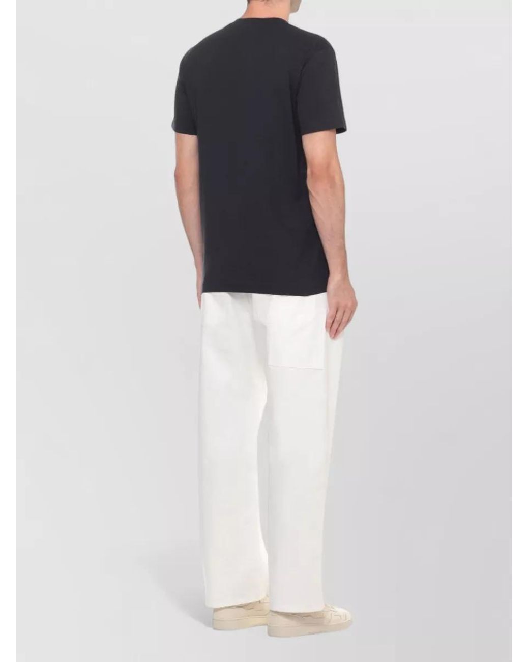 Moschino Blue Cotton Short-Sleeve T-Shirt for men