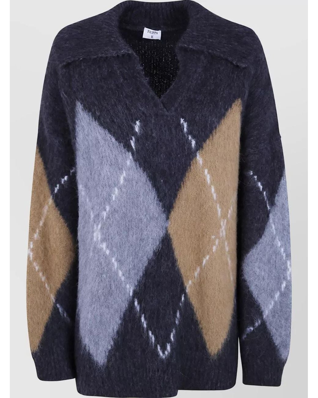 Filippa K Blue Alpaca Jumper